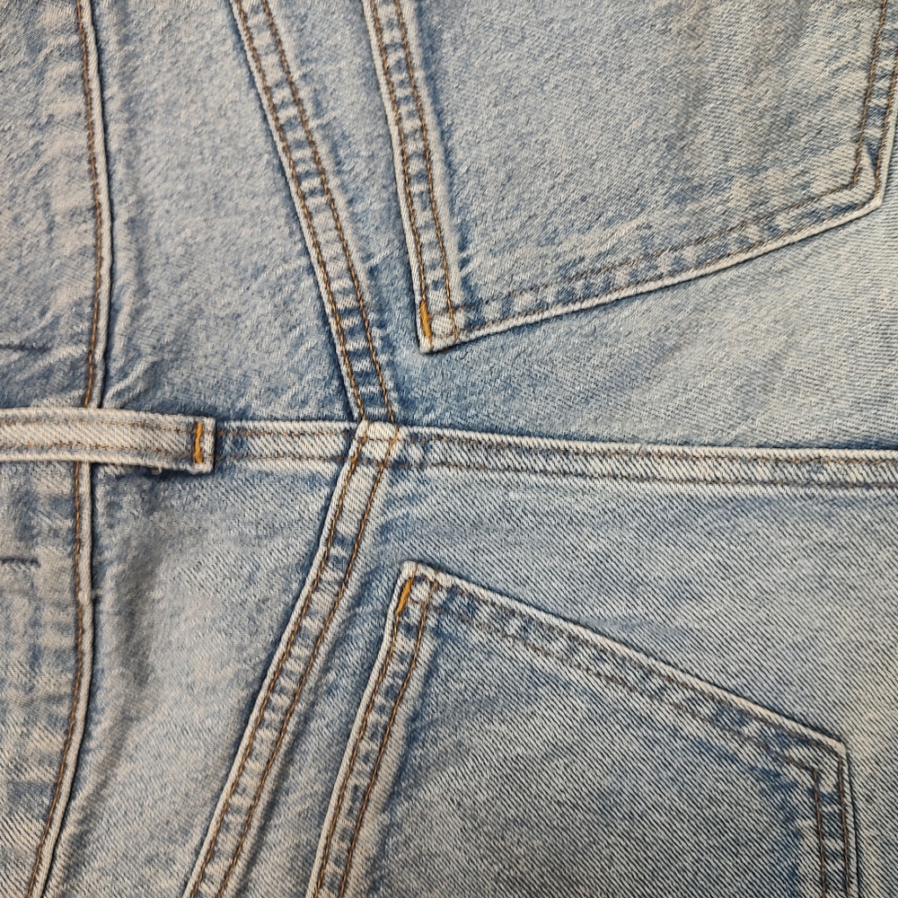 Madewell The Perfect Jean Short Cut Off 26 - Picture 7 of 12